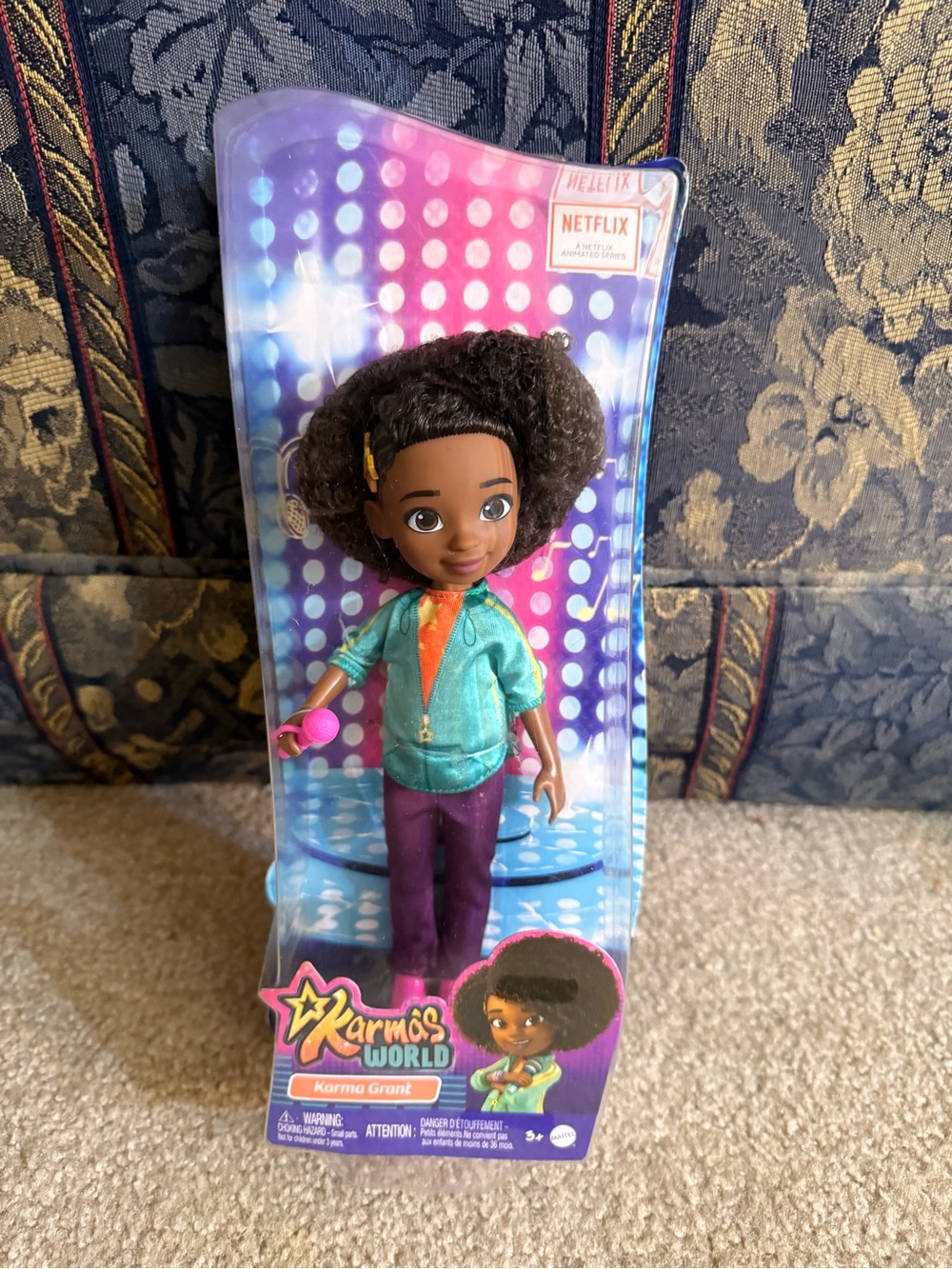 Karma Grant Purple & Teal Doll - Official Character Doll